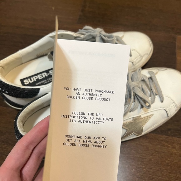 Golden Goose Superstar Sneakers — WORN TWICE! - Picture 3 of 6